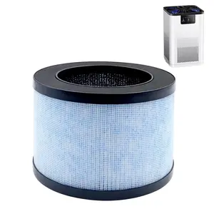 Replacement Filter for ALROCKET Air Purifier BMJH06, H13 True HEPA Filter,and fits KLOUDIC DH-JH01,Elechomes EPI081/EP1081, AROEVE MK01 & MK06 Air Purifier