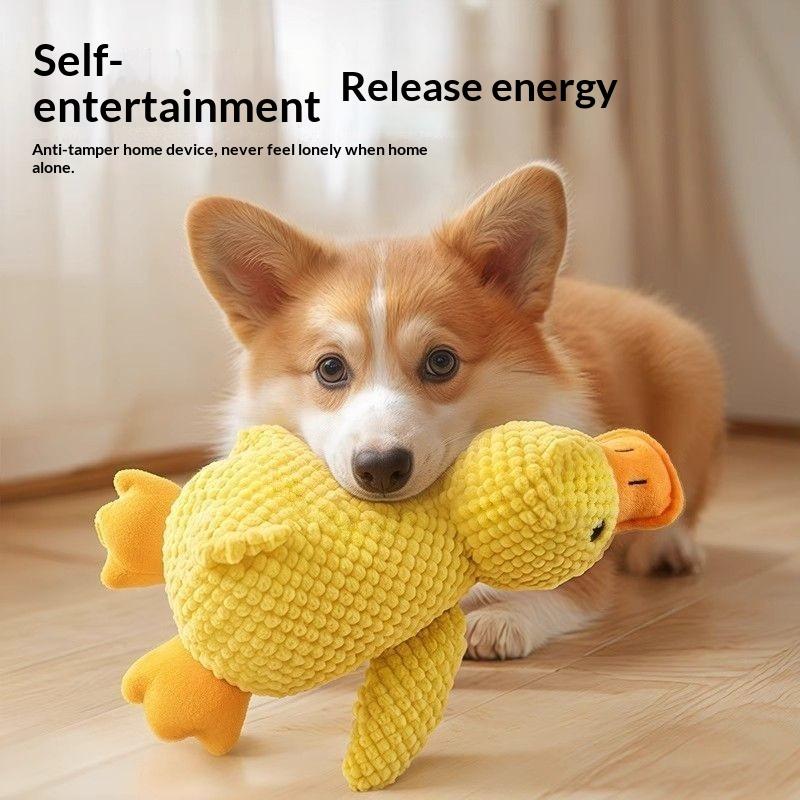 Dog toy plush sound toy big silly elephant pet