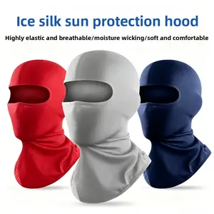 Cycling headgear, milk silk, anti-dust, sunscreen, mask, playground kart, helmet, lined cap