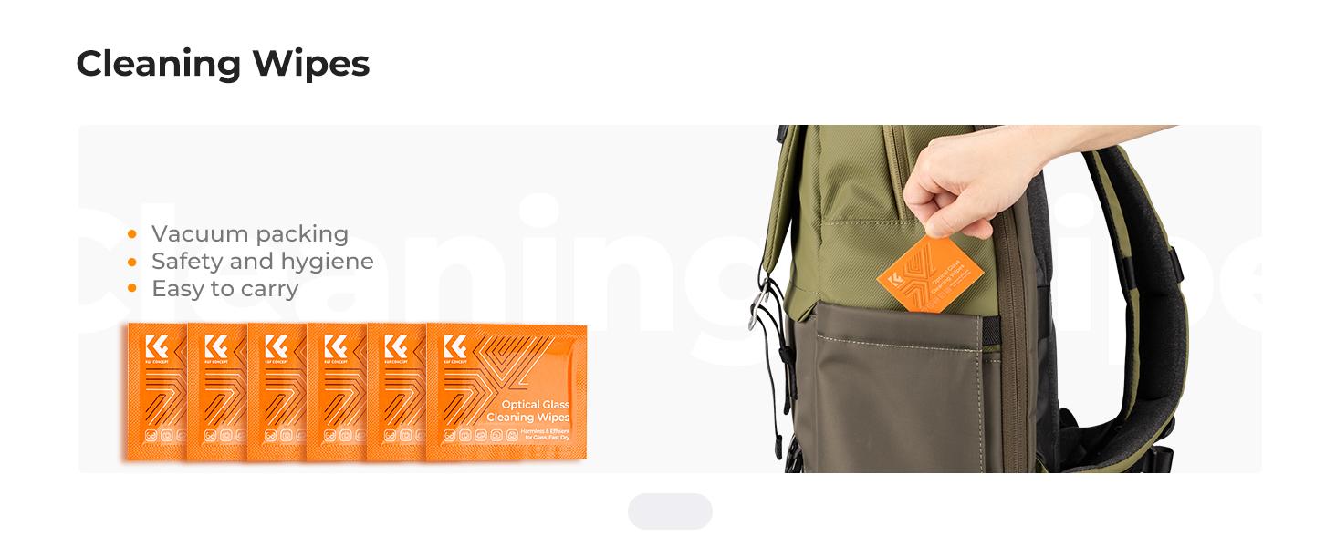 K&F CONCEPT 15-1 Professional Cleaning Kit for DSLR Cameras and Sensitive Electronics, Bundle with Lens Cleaner - Camera Accessories & Photography Accessorie for DSLR Camera Lens Filter Cell Phones