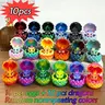 10-Piece Set, 3D Printed Dragon Egg Models, Includes 10 Eggs + 10 Mini Dragons, Multiple Colors, Miniature Set, Home Decor, Halloween, Christmas Gifts!