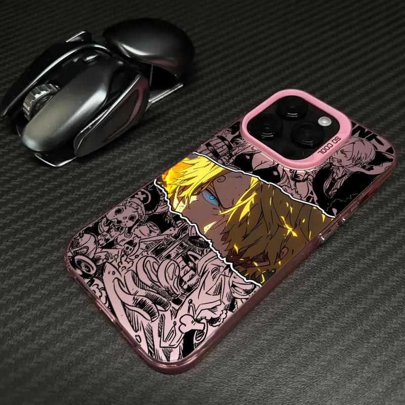 Zoro Sanji Brook Comics Coque For Apple iPhone 17 Air 16e 16 14 15 13 11 Pro Max Plus 12 13 17 Pro Shockproof Case Phone Cover