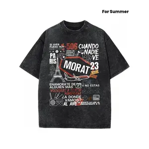 Rock Band Morat Album Graphic T-Shirt for 2025, Unisex, Made of Pure, Stylish Retro Summer Hip-Hop Tee, High-Quality Shirt, Dedicated to Ding Ge