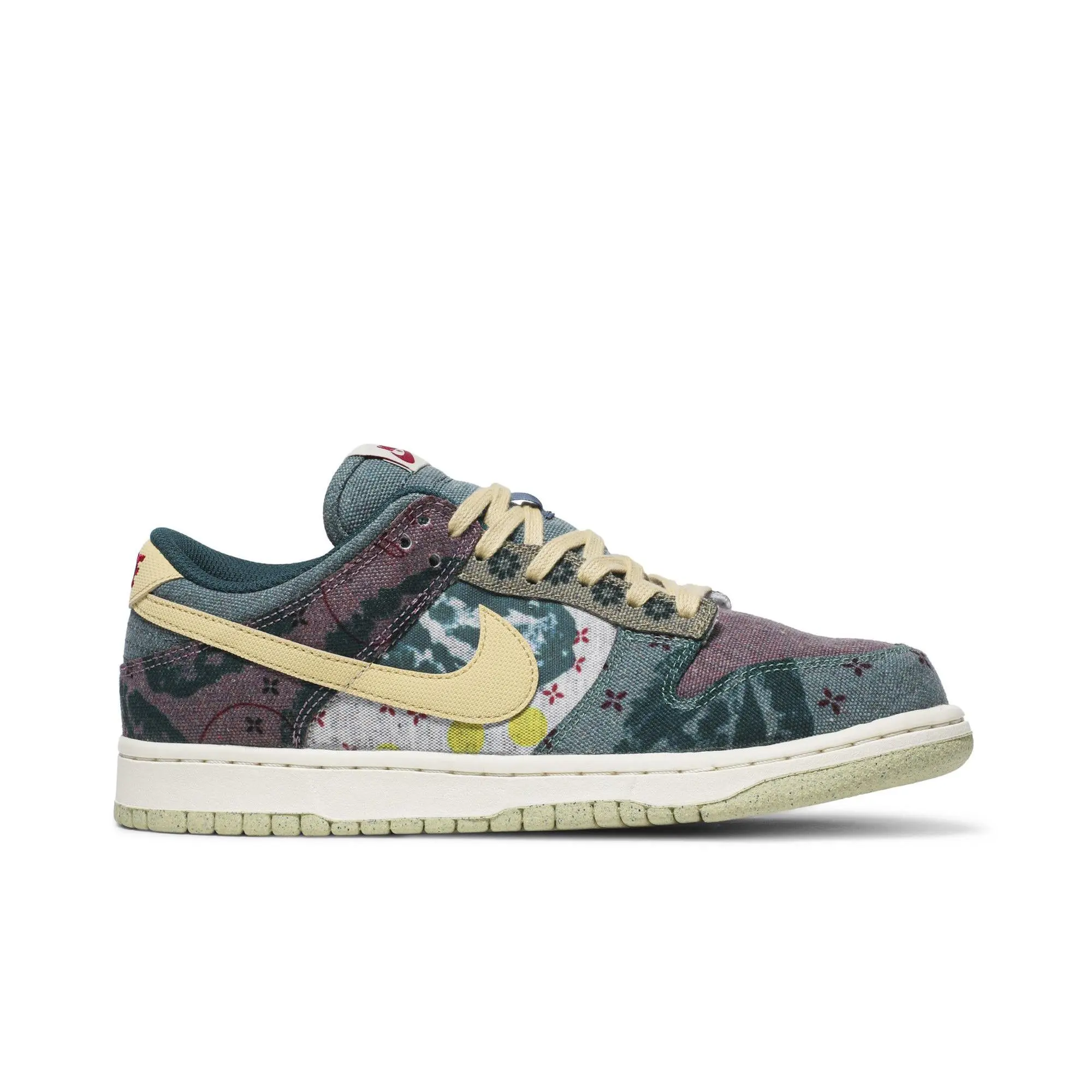Nike Dunk Low 'Community Garden' (Unisex) Multi-Color/Midnight Turquoise/Cardinal Red/Lemon Wash sneakers CZ9747 900