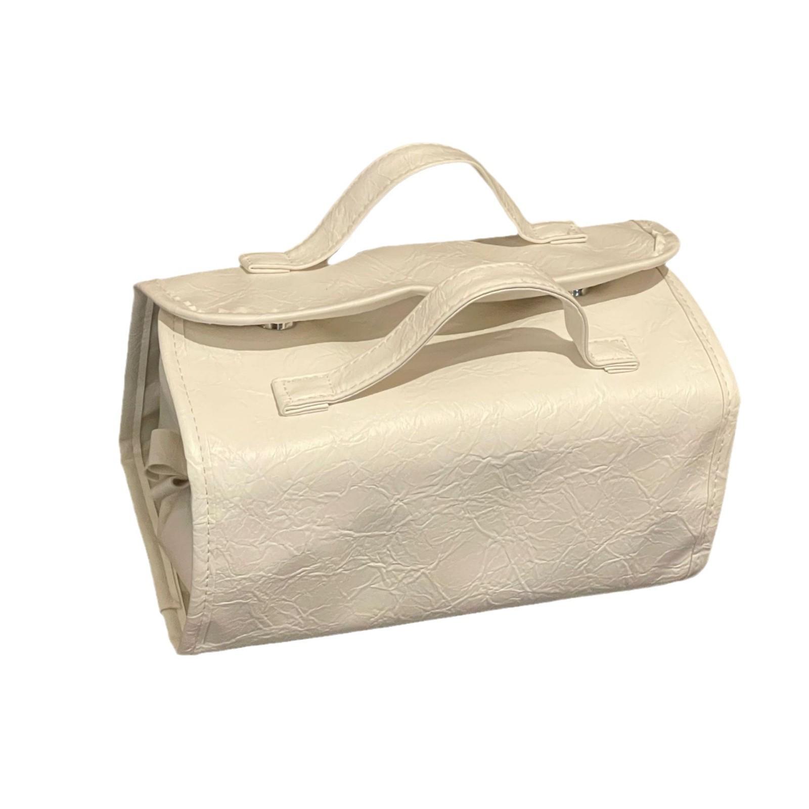 New 4-in-1 Makeup Bag - Detachable, Foldable, Large Capacity - Perfect Travel & Outdoor Toiletry Organizer