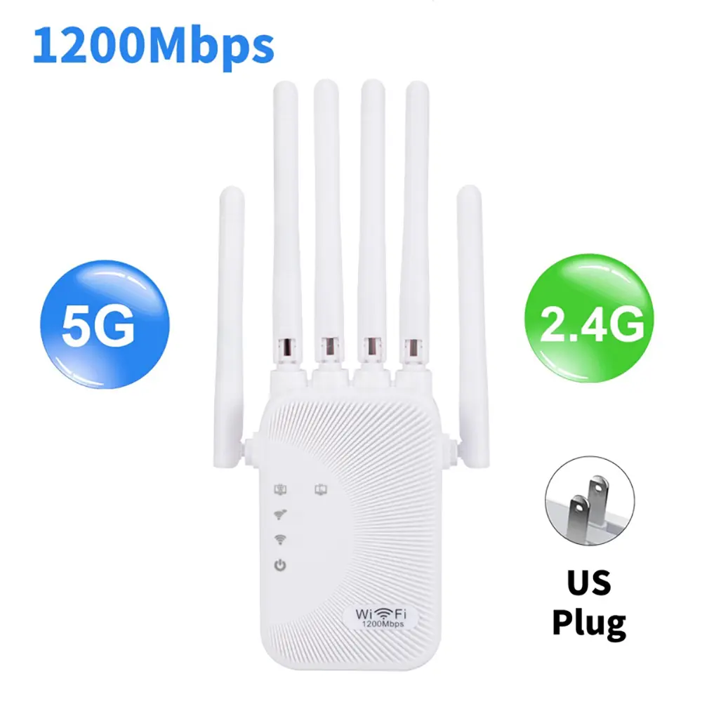 Wifi Repeater Amplifier  Network Expander Range Extender WiFi Signal Booster Wireless Wi-Fi Router