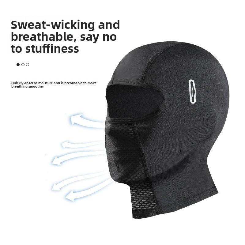 Hood sunscreen hat men's cycling fishing hood summer windproof motorcycle ice silk full face women's helmet inner mask Hood sunscreen hat men's cycling fishing hood summer windproof motorcycle ice silk full face women's helmet inner mask