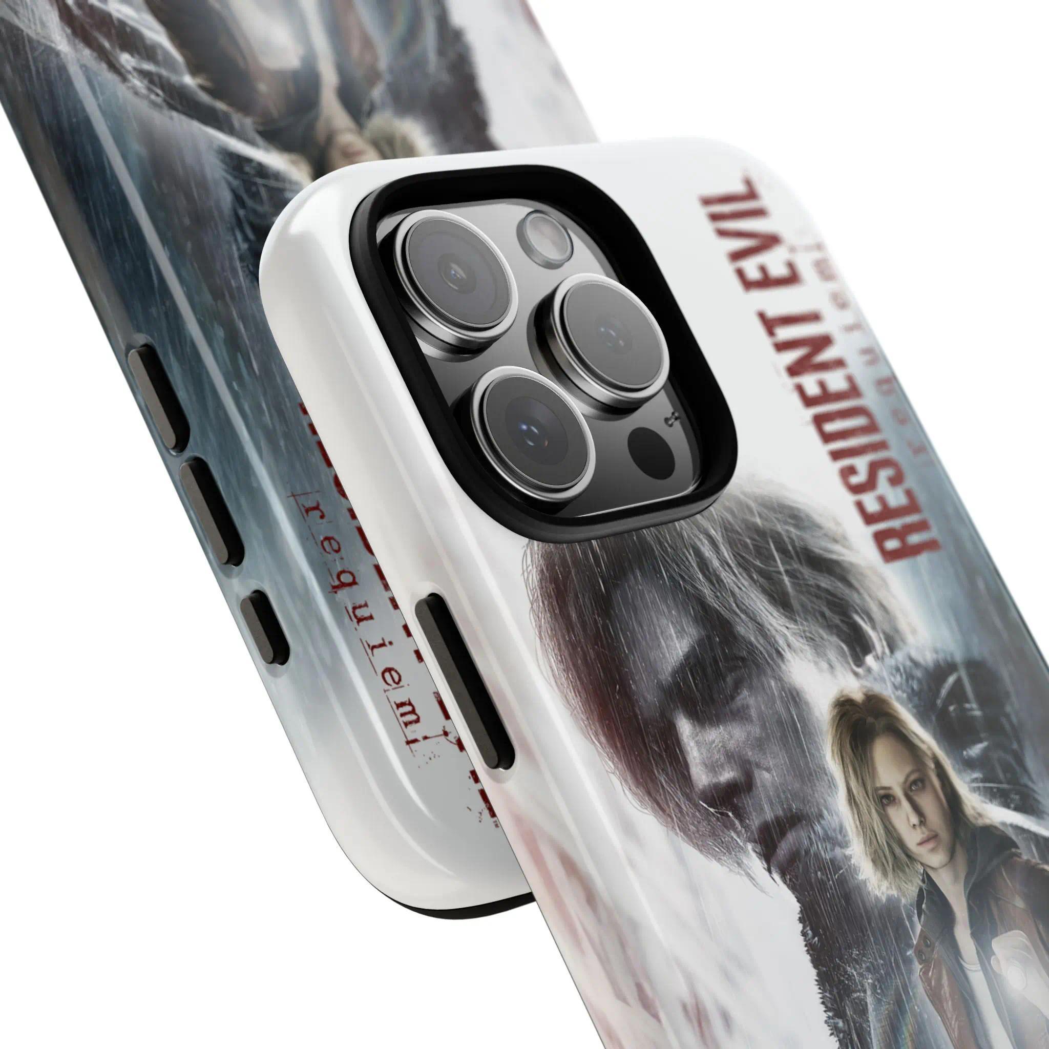 Resident Evil: Requiem — Pattern & Film 2-in-1 Phone Case — Exclusive Fan Edition (Compatible with iPhone 17, 16, 15, 14, 13)