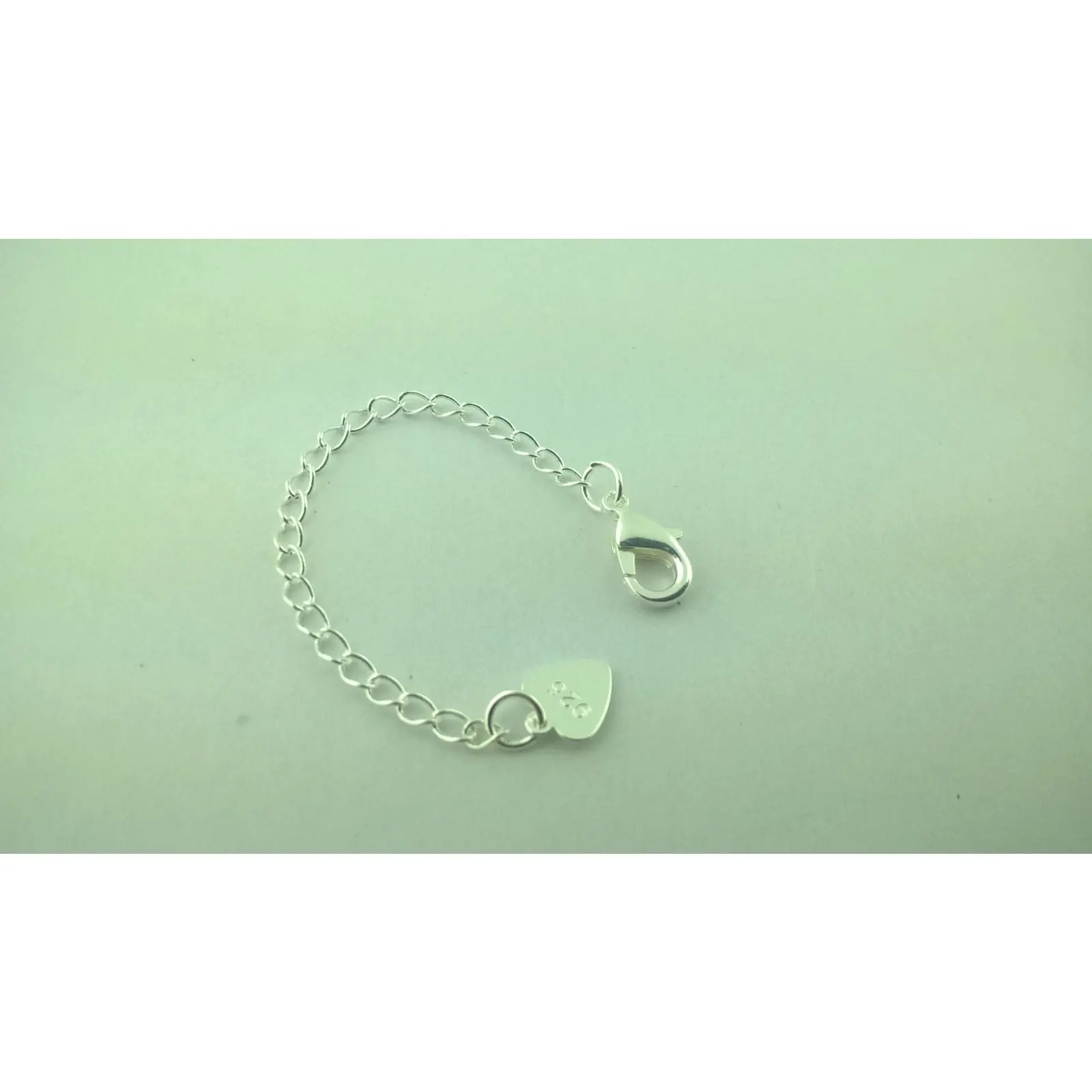 2.5" Chain extenders 925 Sterling Silver Extencion for Necklace or bracelet.