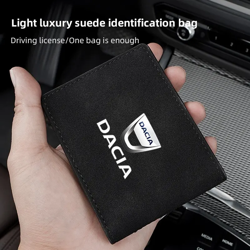 Driver License Holder Passport Car Driving Documents Business Id Pass Certificate Protective Cover For Dacia Logan Sandero Jogger Spring Bigster Duster Lodgy Dokker