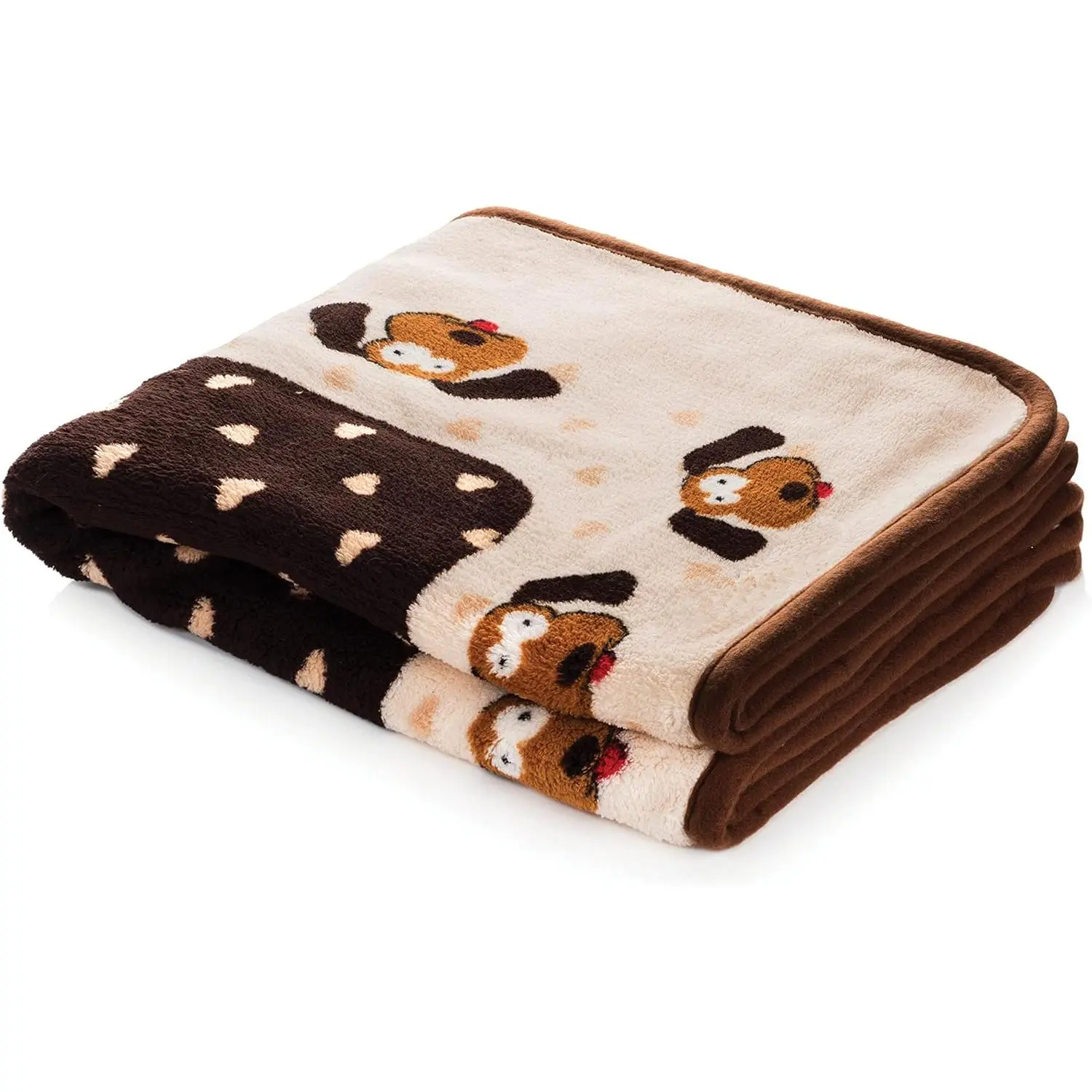 Snuggle Puppy Blanket for Pets - Warm & Cozy Dog Blanket for Small Dogs - Machine Washable Dog Blanket
