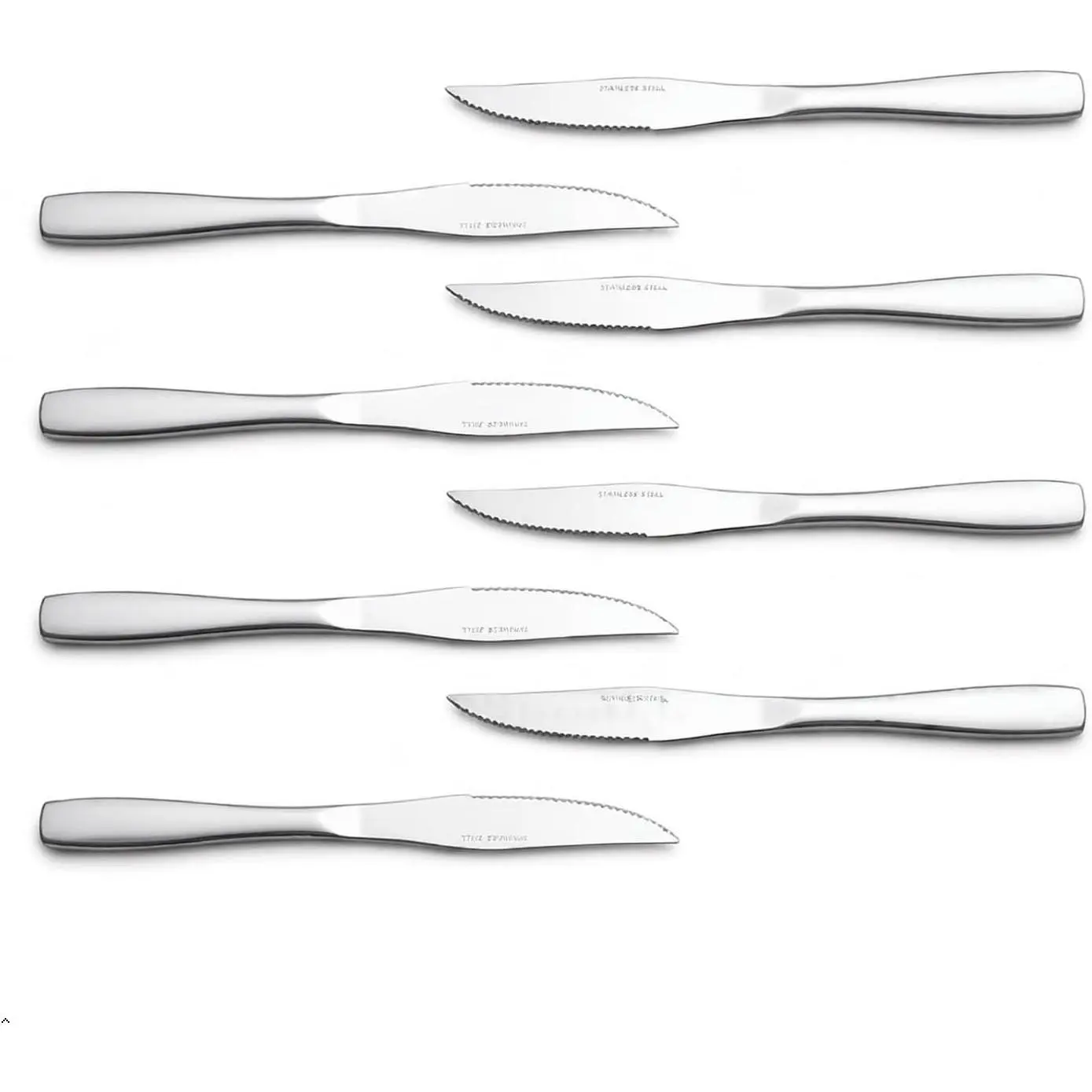 8-Pieces Steak , Stainless Steel Kitchen Steak
