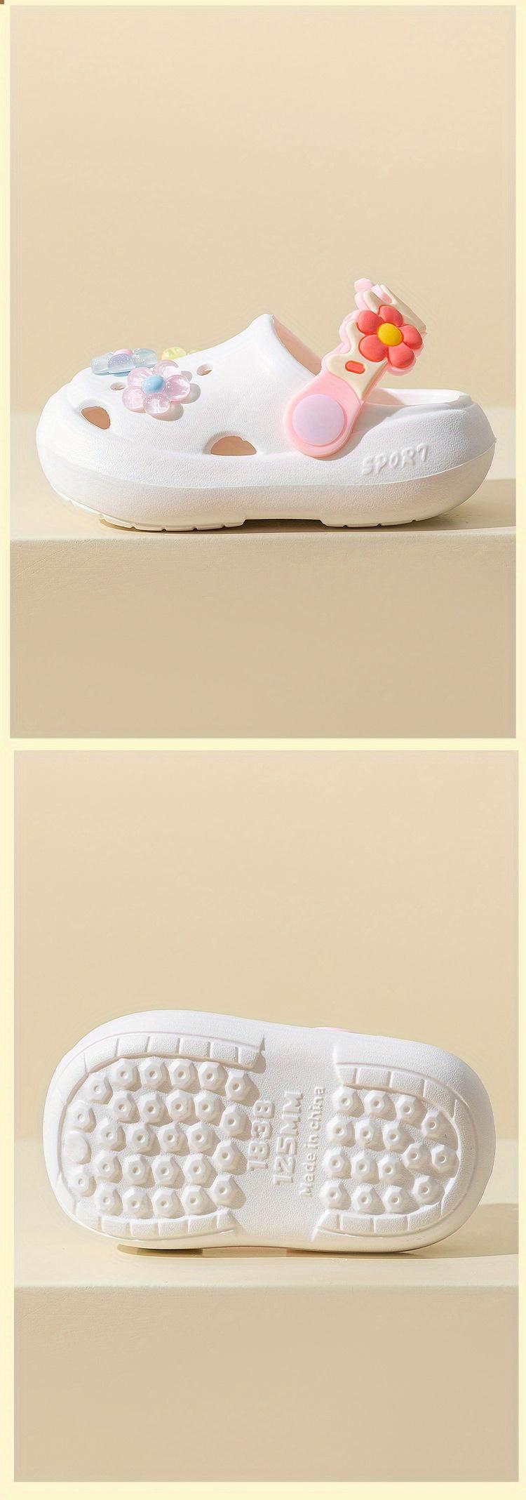 New(New)Adorable New Indoor Sandals for Toddlers, Featuring a Soft Non-Slip Bottom And Holes for Breathability