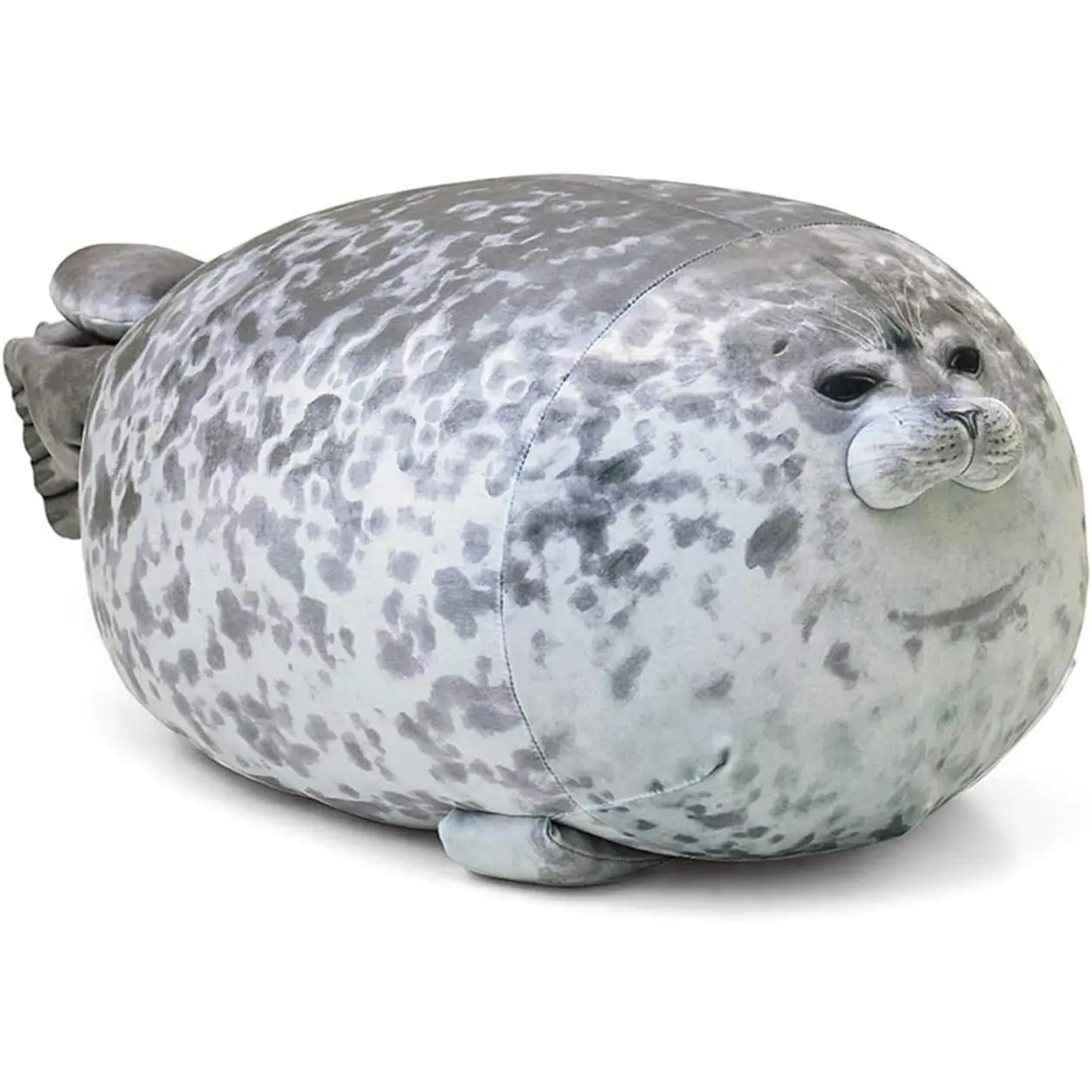 Chubby Blob Seal Pillow,Stuffed Cotton Plush Animal Toy Cute Ocean Small(13 in)