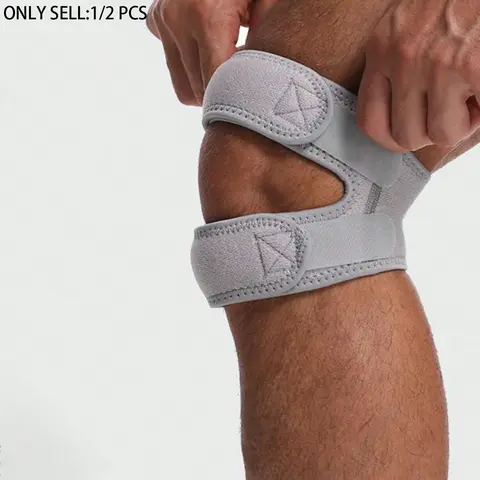 Breathable Patella Support Belt, Adjustable Honeycomb Design Sports Knee Brace, Patellar Knee Brace, Knee Support for Men & Women, Fitness Equipment Accessories