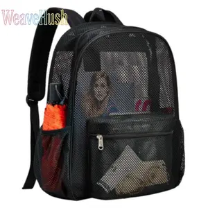 Breathable Mesh Backpack for Students, Lightweight Large‑Capacity Bookbag, Versatile Daypack for School, Travel, Gym Fitness and Beach Outdoor Activities
