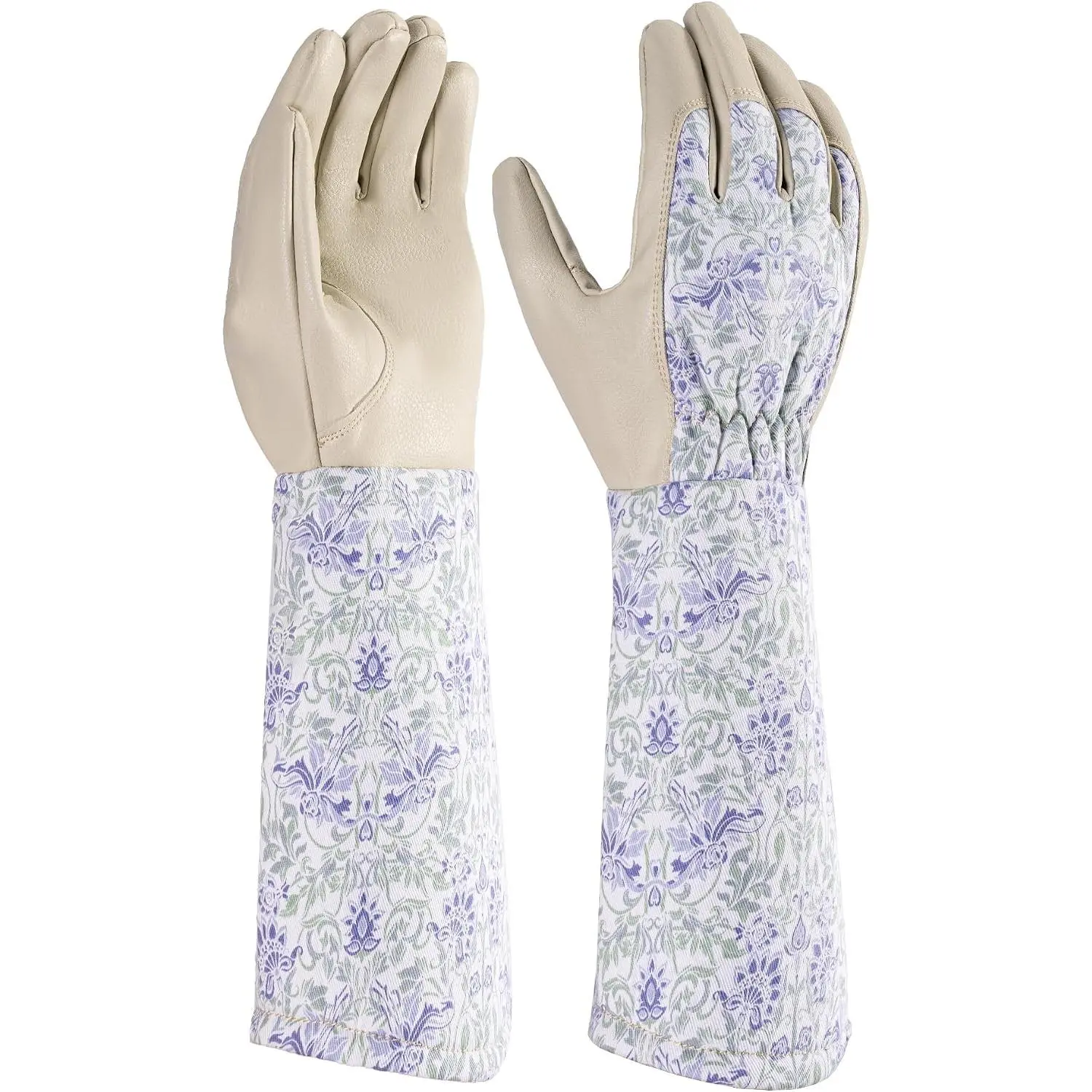 Long Gardening Gloves for Women Men, Thorn Proof Rose Pruning Gloves, Breathable Lightweight Garden Work Gloves