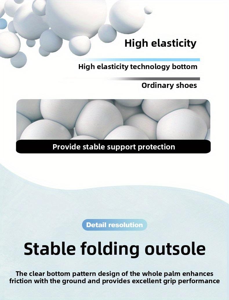 (New)2026 New Unisex Thick-Soled Breathable Running Shoes - Lightweight EVA Cushion,  "Poop Feel" Design, Black & White Colorway for Outdoor Casual Sports & Jogging, Foam Runner Shoes, Active Lifestyle, Sporty Look, Cushioned Sole, Athletic Footwear