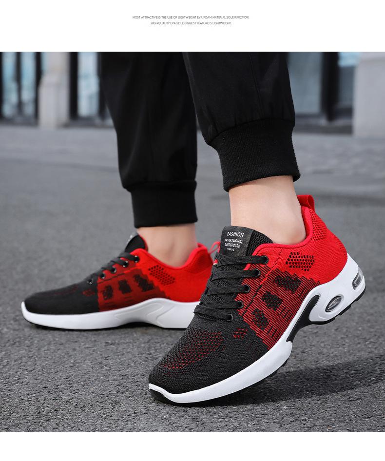 Men's Summer New Shoes, Mesh Breathable Running Shoes, Popular Casual Sports Shoes