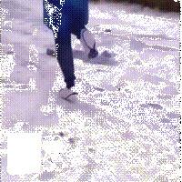 Houkea Anti-Slip Crampon Shoe Covers Outdoor Crampon Snow Shoe Covers for Mountaineering Sports, Anti-Fall, Easy to Put On and Take Off