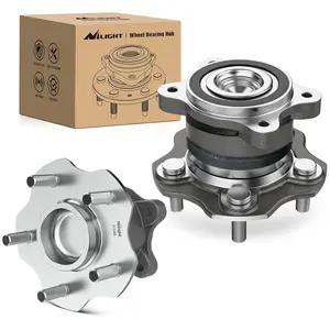 Nilight Rear Wheel Hub Bearing Assembly for Nissan Altima 2007-2014 2015 2016 2017 2018, Murano 2015-2016, Maxima 2009-2019, Pathfinder 2013-2019, Infiniti JX35, FWD 5 Lugs-512388 2Pack