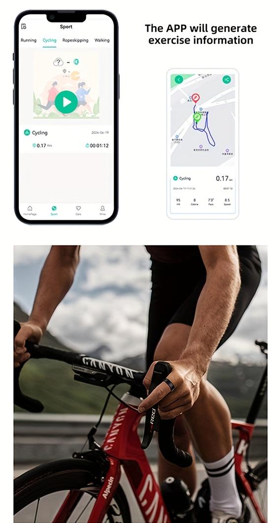 2026 New Smart Rings for Men Women, Fitness Ring with Steps, Calories, Sleep Tracking, Heart Activity Tracking and Distance Monitoring, Health Ring for iPhone and Android - Gifts for Family and Friends ultrahuman