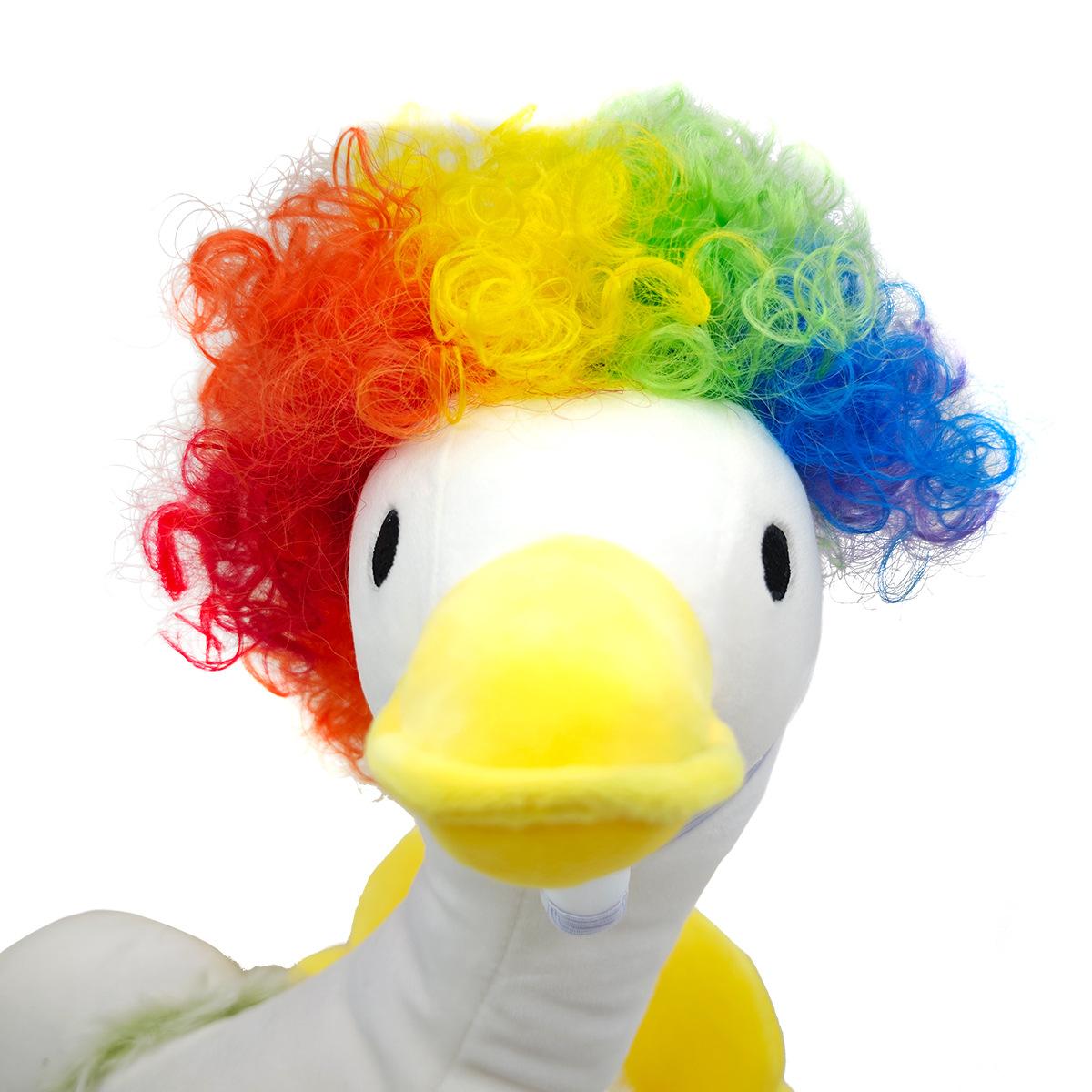 Best-selling handmade crocheted American-style goose wig hat, cute decorative hat, wig headgear Gold Plated Custom Dog Collar portable pu leather tag Reversible Fall Dog Bandanas Breathable Scarf Pumpkin Ghost Pink Candycorn Pet Pattern Set shoes