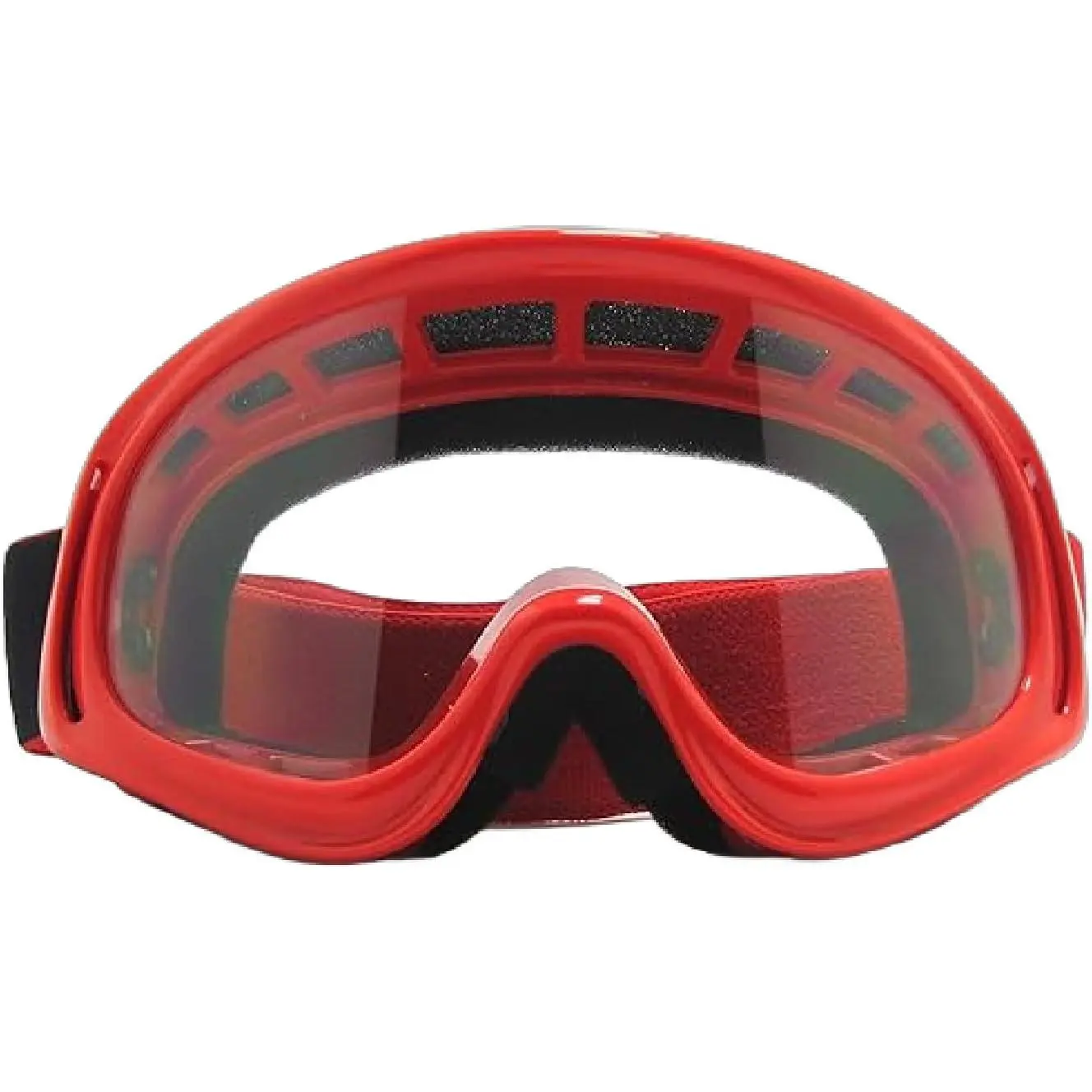 Motocross Goggles Anti-Fog Dirt Bike & ATV Riding Goggles UV Protection Lightweight MX Goggles Helmet Fit