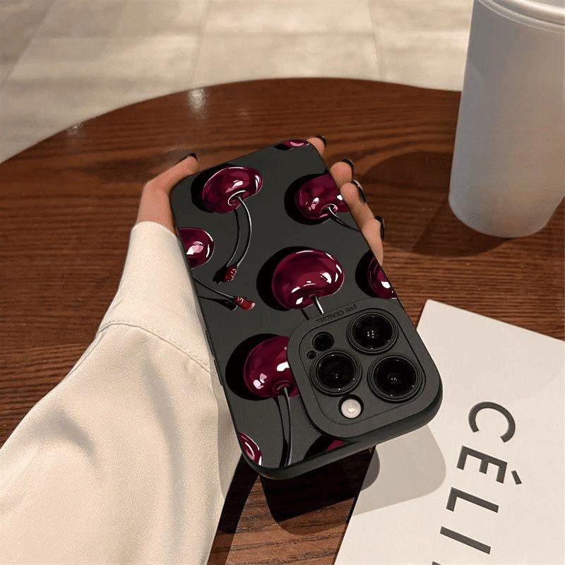 Full Screen 2D Apple Pattern Shockproof TPU Phone Case / for iPhone 17 Air / 16 Plus / 15 Pro Max / 14 Pro / 13 / 12 / 11 / Full Protection Shockproof Phone Case / Ideal as a Gift for Family or Friends / Ideal Daily Protection Accessory / MS615