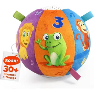 , Hilariously Interactive Baby Ball with Music & Sound Effects |     First Birthday Gift |     Toddler Toy for Boys & Girls |     Age 6, 9, 12, 18+ Month |     1, 2+ Year's Old (Baby Ball)