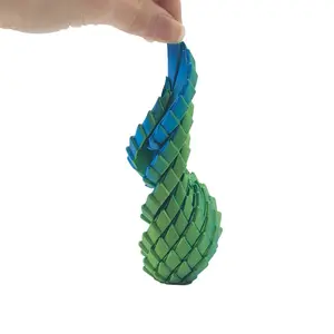 1pc 3D Printed Stress Relief Deformable Egg Finger Toy, 3D Printed Slippery Egg Toy, Easter Dragon Egg, Easter Basket Filler, Stress Relief Fidgets