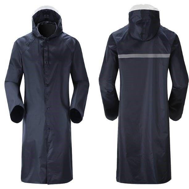 Two-piece raincoat for heavy rain, adult reflective raincoat, outdoor fashion, double-layered, suitable for cycling and outdoor work