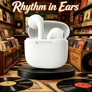 New Wireless Earbuds, Active Noise Cancellation, Comfortably Prolonged Wear, High-Quality Lossless Music, Waterproof Design
