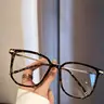【Black Friday】Unisex Classic Blue Light Blocking Glasses, Leopard-Pattern Eyeglasses with Polycarbonate Frames for Office Work, Computer Use, and Phone Viewing