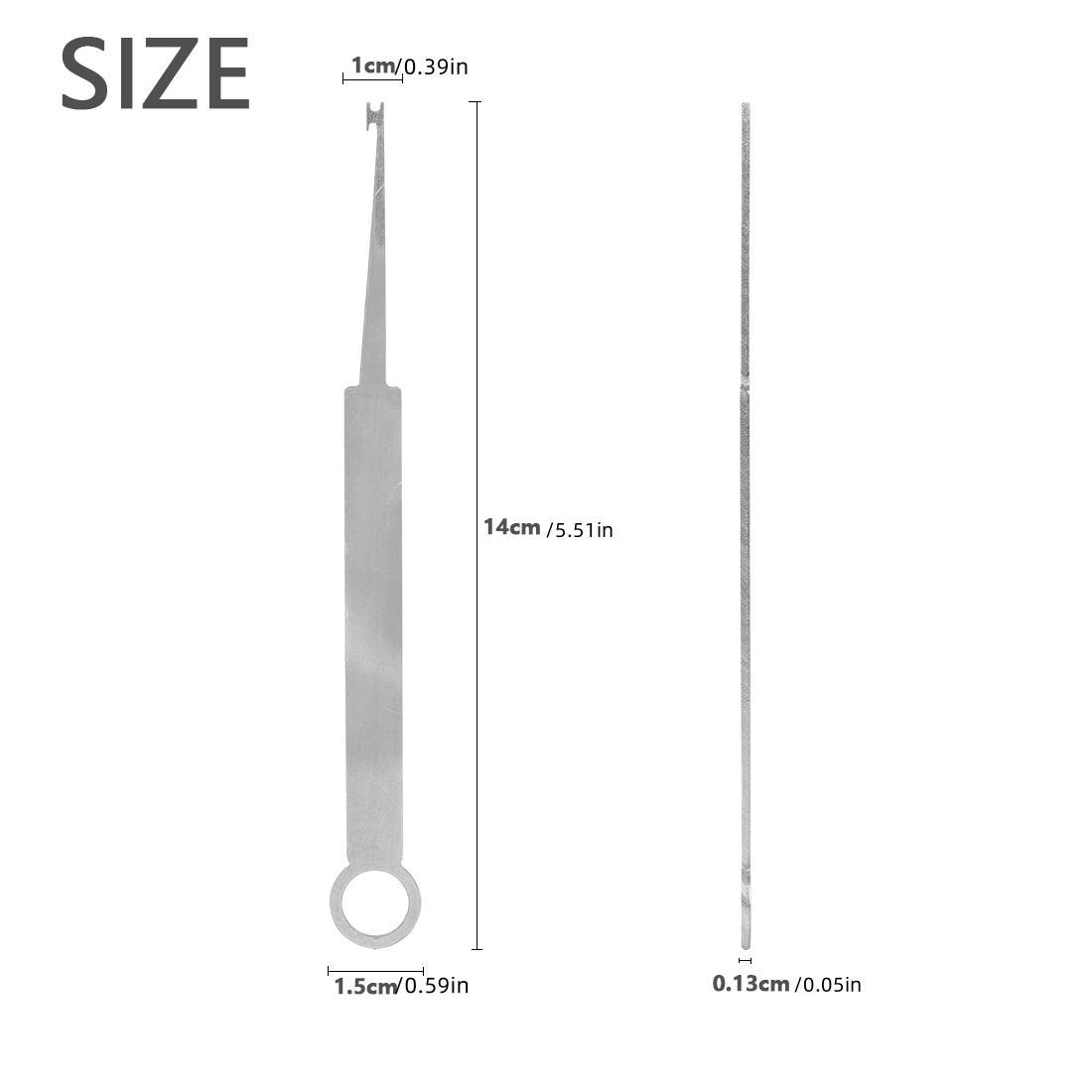 Saxophone Clarinet Flute Bassoon Repair Tool, Reed Hook Adjustment Pad for Musical Instrument Maintenance Accessory