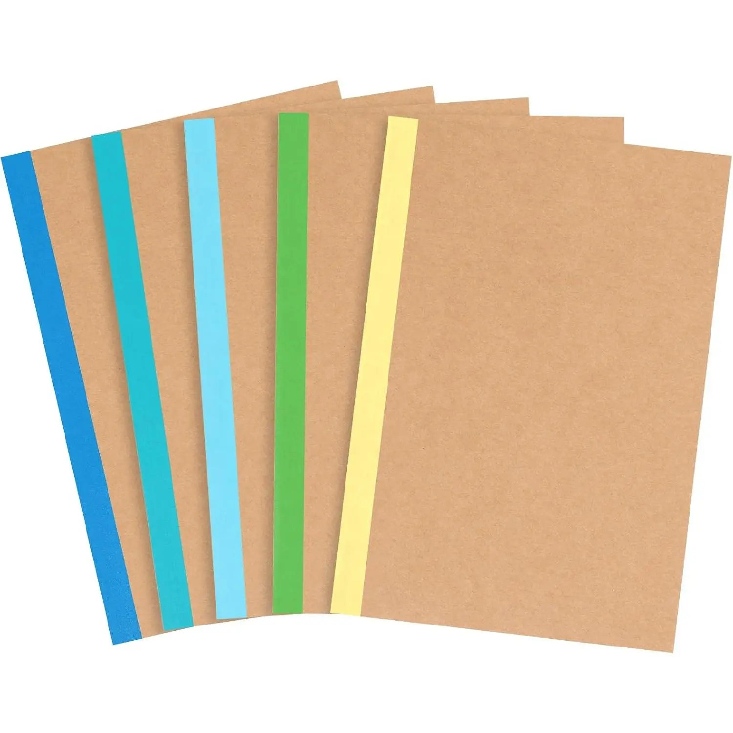 Notebooks for  5 Pack A5 Composition Notebook,  Lined Journal Bulk with Blue , 5 Colors, 60 Pages for Women Girls Boys, School Office Supplies