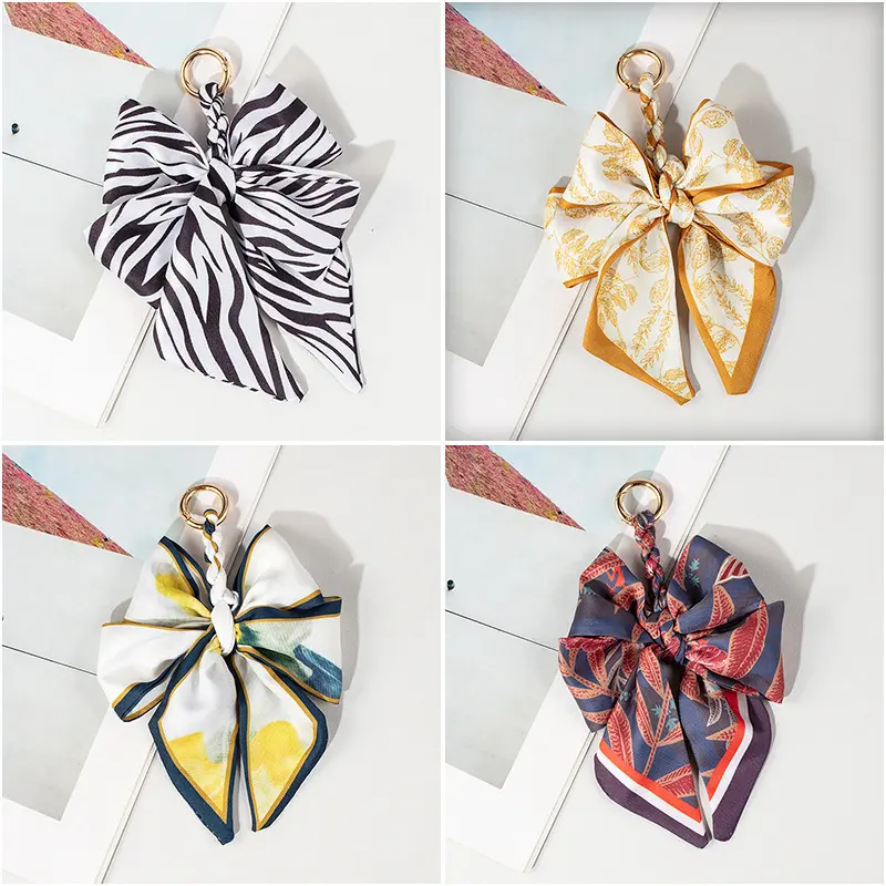 [SummerWins]Viral Bow Bag Chain Accessory, Elegant Versatile Purse Decor Charm, Luxury Detachable Handbag Pendant, Stylish Matching Ornament for Women Daily Crossbody Bag & Casual Outfit Decor