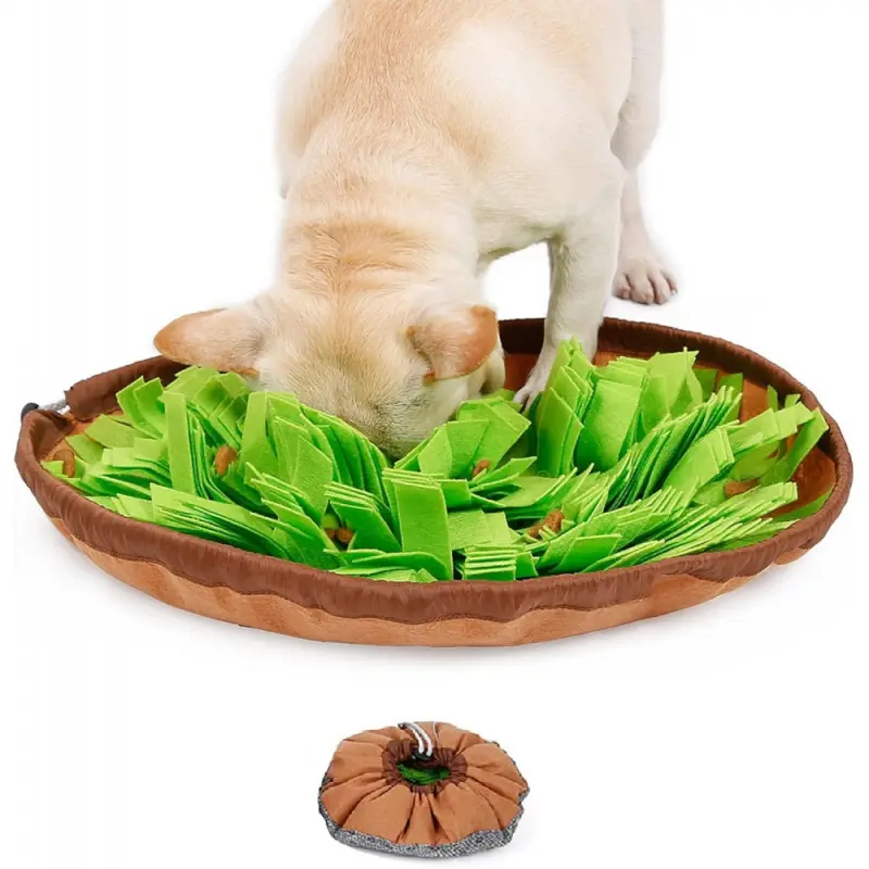 Snuffle Mat, Enrichment Toys Feeding Mat Interactive Dog Toys Puzzles Slow Feeding Training,Encourage Natural Foraging Skills and Nose Work Training - Machine Washable