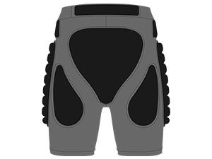 3D Hip Protection EVA Hip Pad Protective Thickened Shorts Anti-Collision Pad Impact Gear for Skiing Skating Snowboarding with 1.4cm EVA Foam Quick-Drying Breathable Fabric stomp pad snowboard ski jumper suit pants