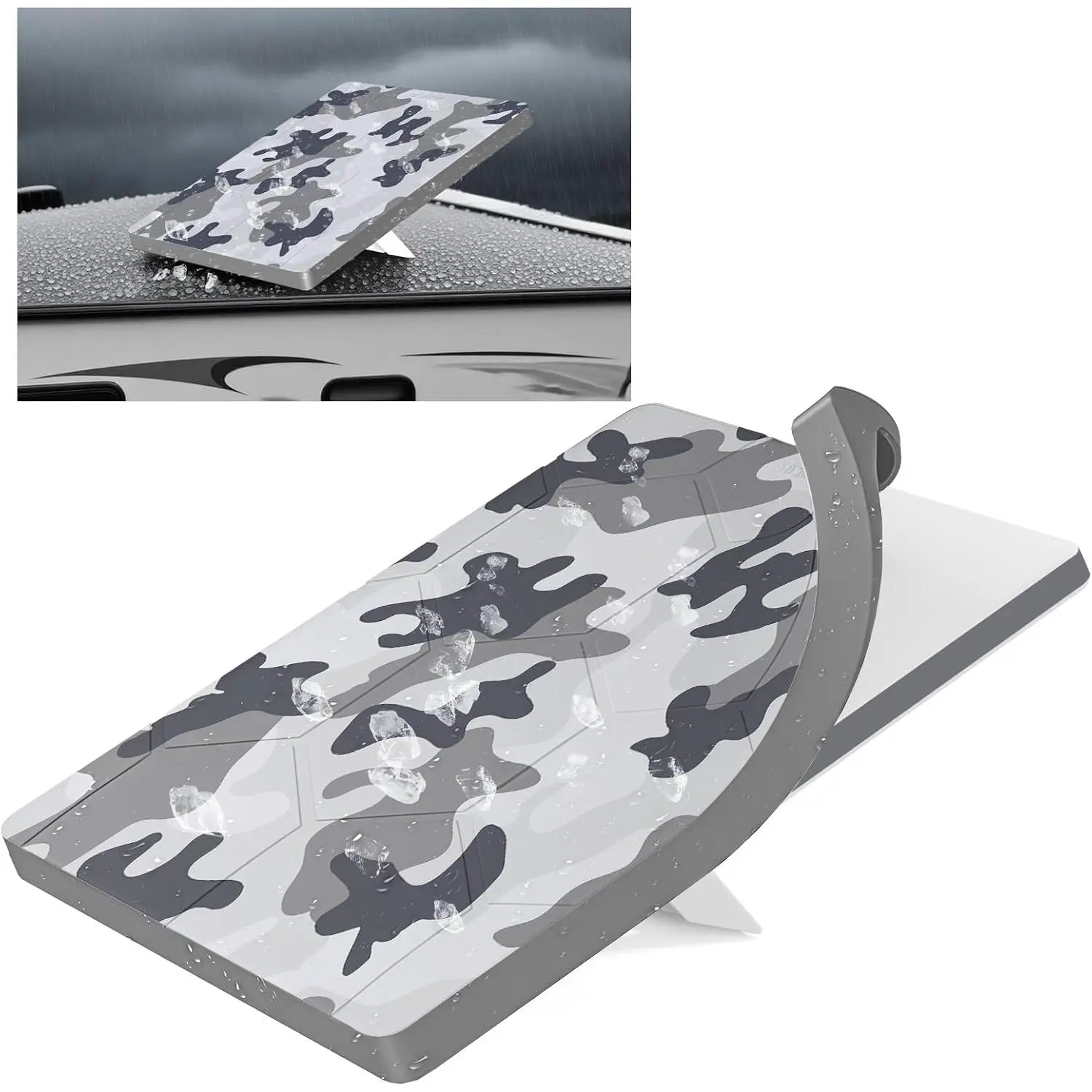 Starlink Mini Protective Cover Case, Hailproof Liquid  Protective Case for Starlink Mini Dish, Starlink Minis Accessories  Shockproof Portable (Camo)