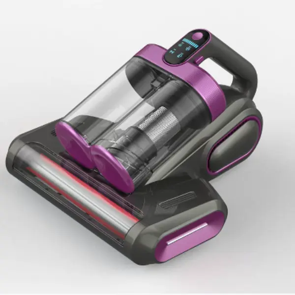 Mite Vacuum Cleaner for Mattresses, Beds and Upholstery, Gray Purple and Pearl White