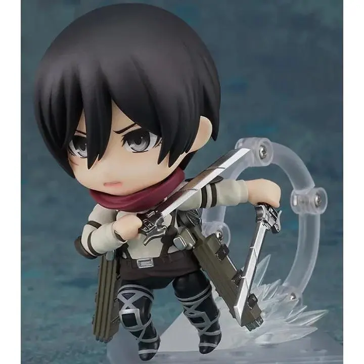 2023 10cm Attack on Titan Mikasa Ackerman 2001# The Final Season Anime Action Figure Toys Doll Collection Christmas Gift