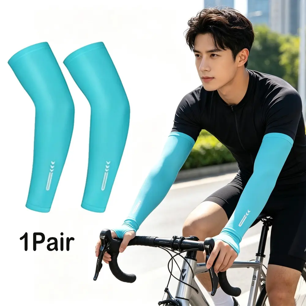 1Pair Arm Sleeves for Women Men Hand Cover Cooling Compression Arm Sleeve Tattoo Cover Up Sleeves to Cover Arm Warmers