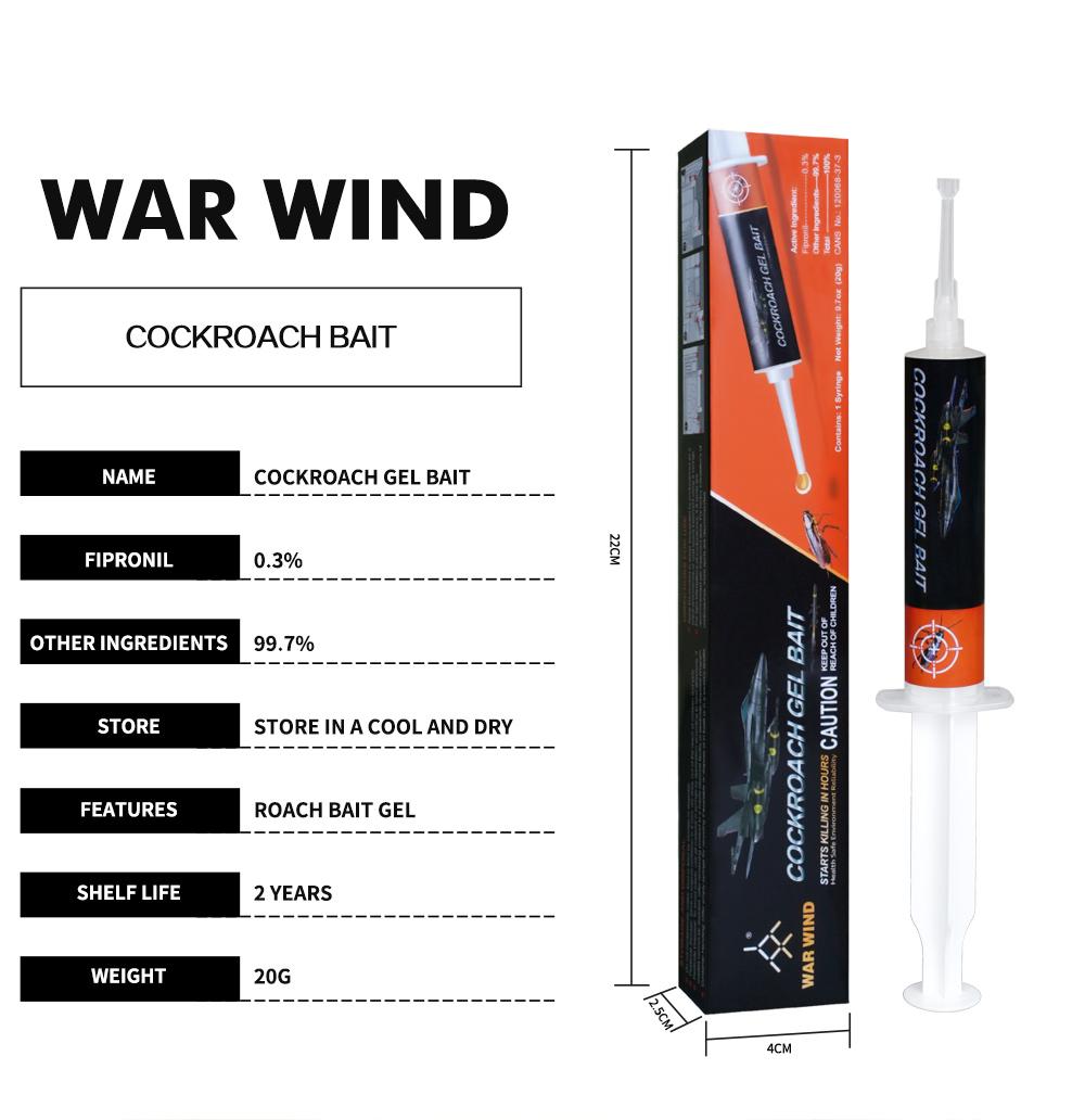 WAR WIND Roach Repellent, Domestic Dormitory Kitchen Powerful Cleaning Cockroach Exterminator Cockroach Gel Bait Pest Control Kit Rodent Repellent Pouches for Indoor & Outdoor Multi-Surface Microfiber Floor Mop roach killer indoor infestation