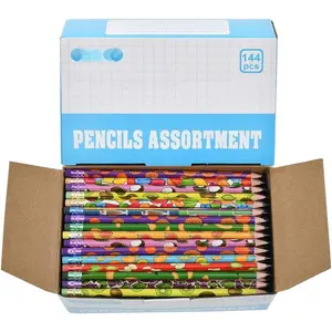 Fun Pencils for , #2 HB, Pre-Sharpened, 144 Count Bulk Pack | Pencil , Colorful