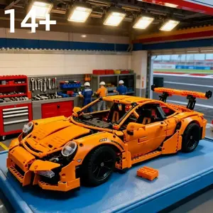 New Arrival Gt3.0rss Technology Car Model Kit, 2704 Pieces Assembly Toy, Perfect Gift for Kids, Birthday Present for Children