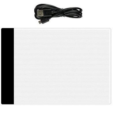 Copy Table LED Tracing Table Children's Handwritten Report Drawing Sketch Translucent Table Drawing Board A3 A4 A5 Three-Level Dimming