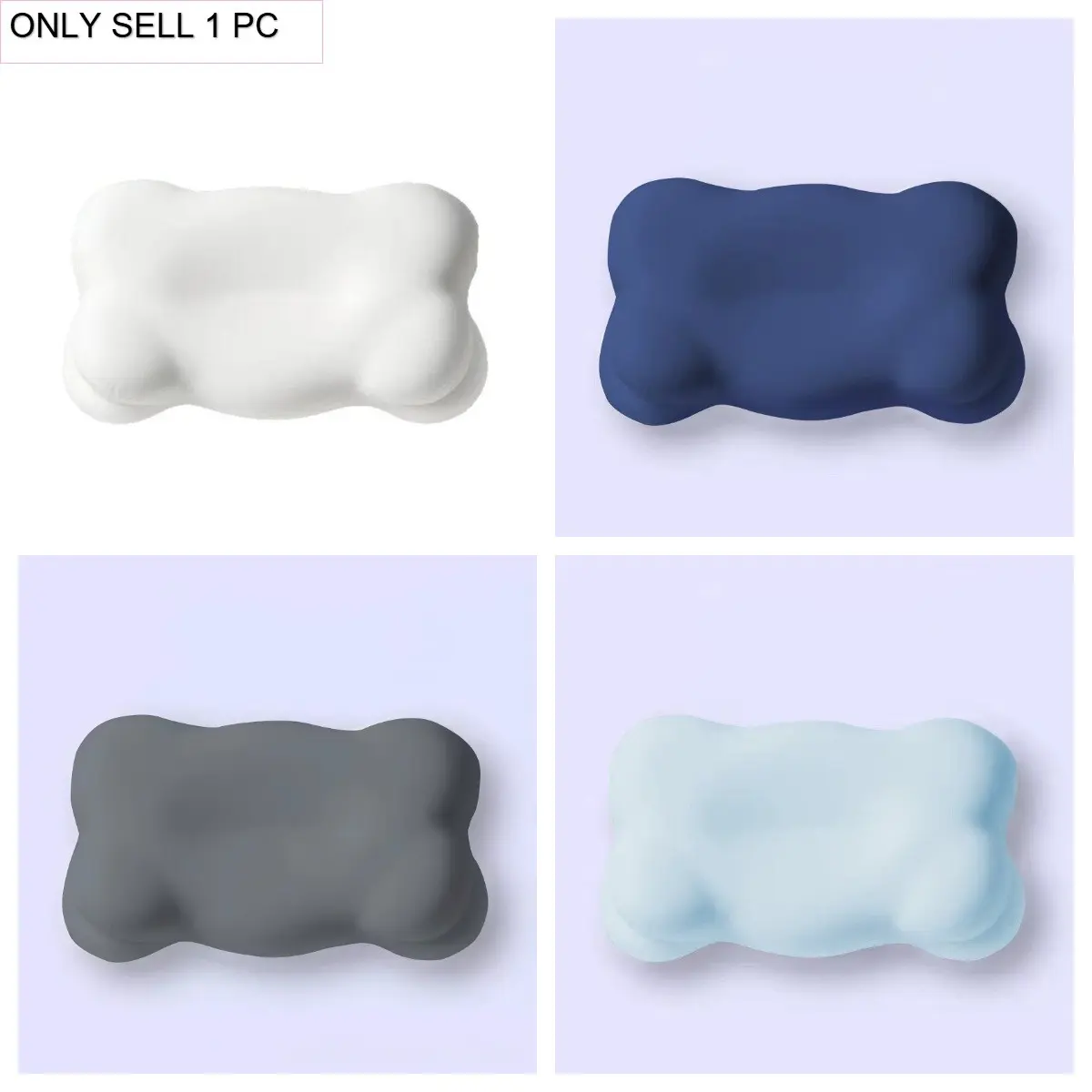 Hot-Selling Cloud Pillow, Spine & Neck Support, Ideal for Side Sleepers, Comfortable Memory Foam Cushion, Polyurethane Material