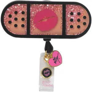 Betsey Johnson BA156 Betsey Retractable Badges Betsey Band Aid OS