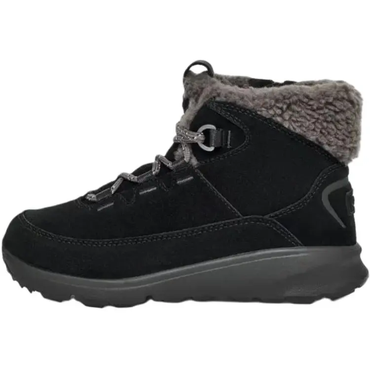 UGG TerreTrail Cozy Lace Boot Black (Kids) 1157574K-BLK
